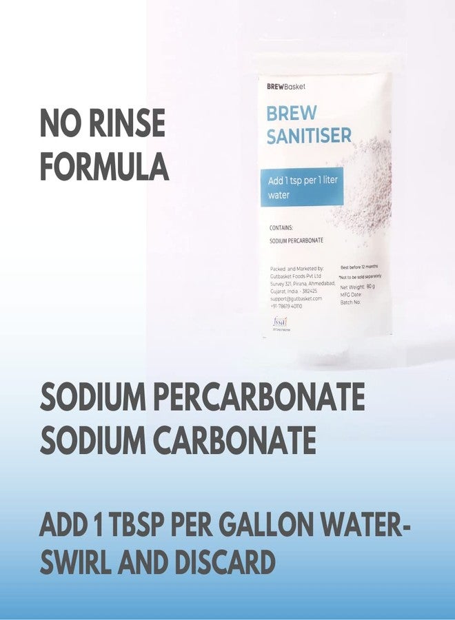 BREWBasket مجموعة أدوات صنع النبيذ من BREWBasket تكفي لصنع أكثر من 20 زجاجة نبيذ - خميرة، مطهر، بنتونيت، مواد تخمير النبيذ، كامبدن، بالإضافة إلى تعليمات الاستخدام. - Image 3